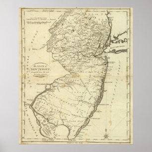 State of New Jersey Poster