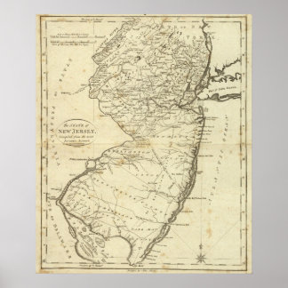 State of New Jersey Poster