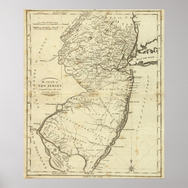 State of New Jersey Poster (Front)