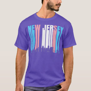 State Of New Jersey Trans Pride Flag  Transgender  T-Shirt