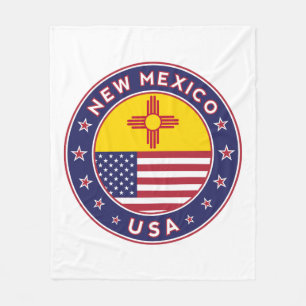 State of New Mexico Fleece Blanket