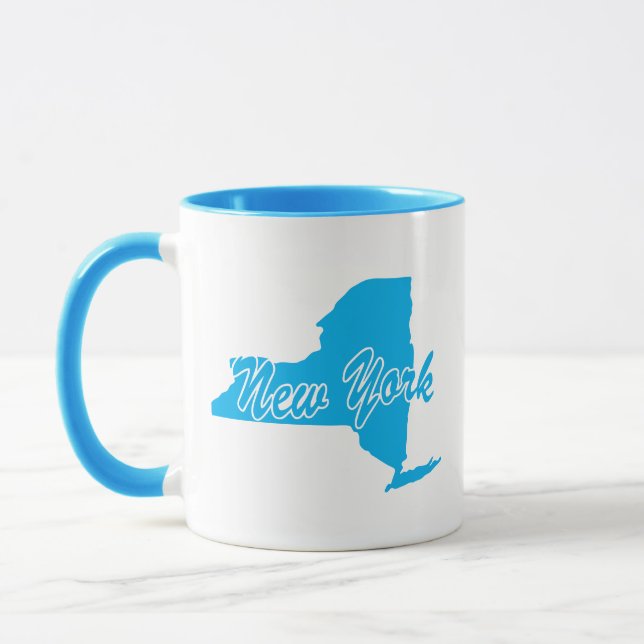 State Of New York Shape Mug (Left)