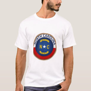 State of North Carolina Flag Seal T-Shirt