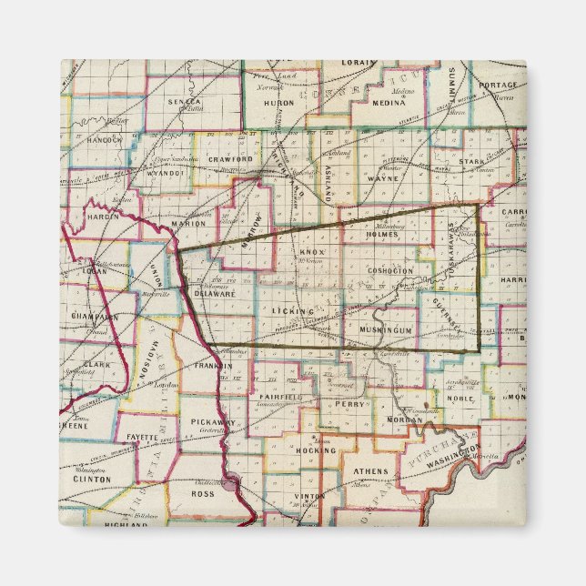 State of Ohio Magnet (Front)