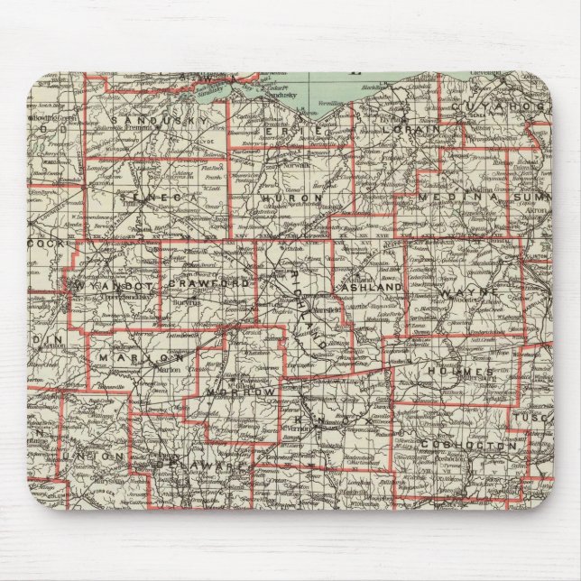 State of Ohio Mouse Mat (Front)