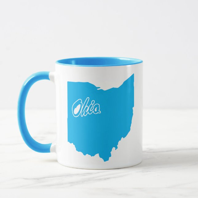 State Of Ohio Shape Mug (Left)