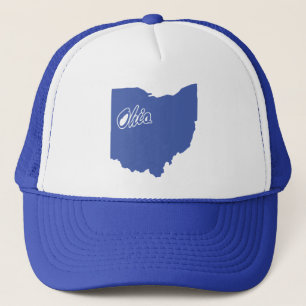 State Of Ohio Shape Trucker Hat