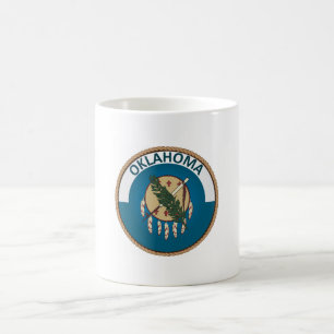 State of Oklahoma Flag Seal Coffee Mug