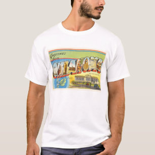 State of Oklahoma OK Old Vintage Travel Souvenir T-Shirt