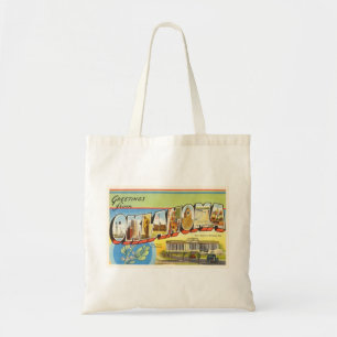 State of Oklahoma OK Old Vintage Travel Souvenir Tote Bag