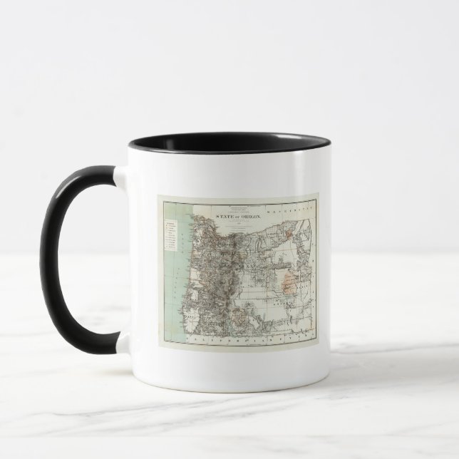State Of Oregon Mug (Left)