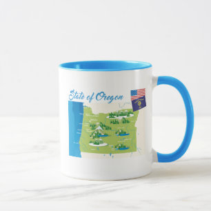 State of Oregon Mug