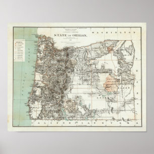 State Of Oregon Poster