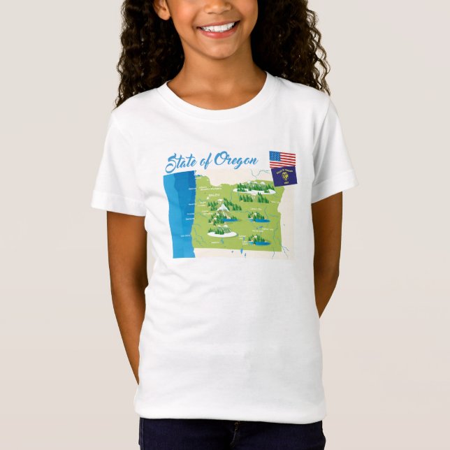 State of Oregon T-Shirt (Front)