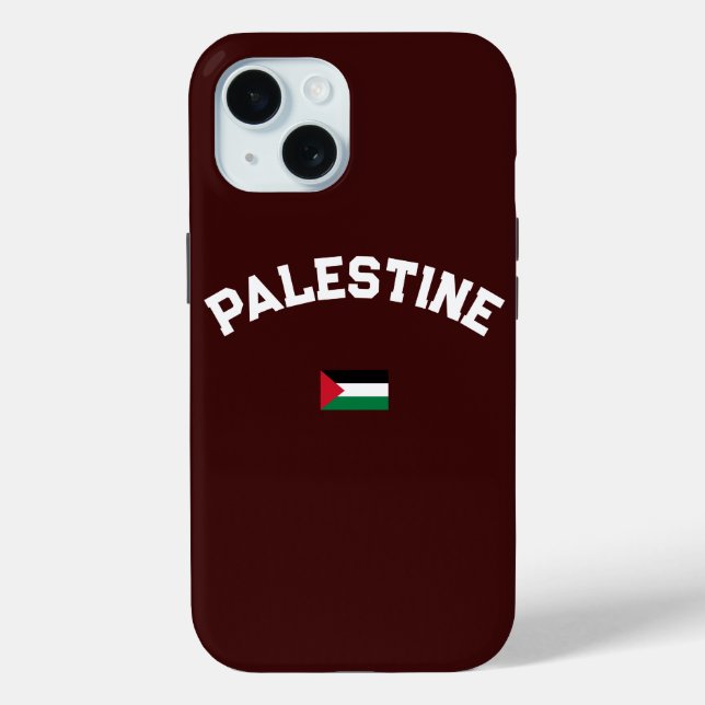State of Palestine Varsity College University Case-Mate iPhone Case (Back)