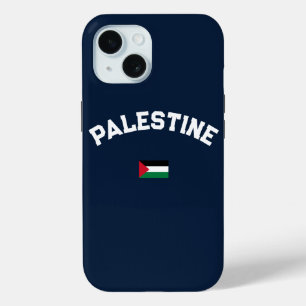 State of Palestine Varsity College University iPhone 15 Case
