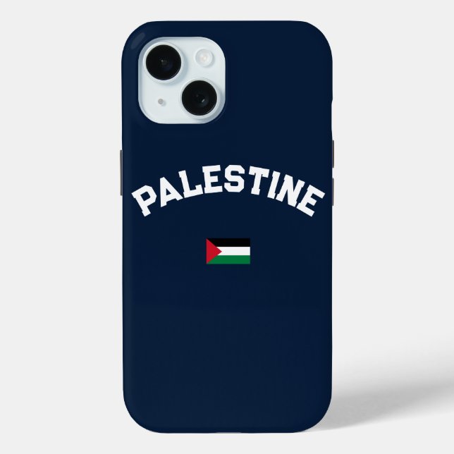 State of Palestine Varsity College University Case-Mate iPhone Case (Back)