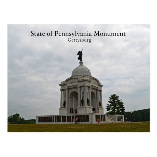 State of Pennsylvania Monument Postcard
