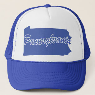 State Of Pennsylvania Shape Trucker Hat