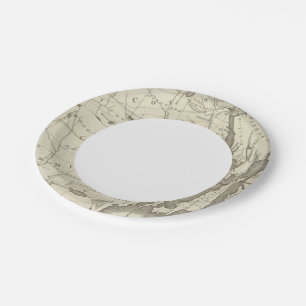 State of Rhode Island Paper Plate