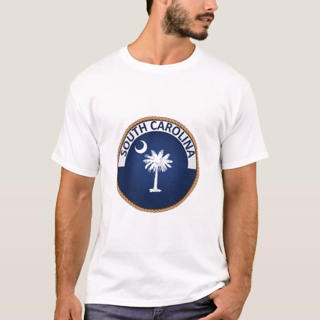 State of South Carolina Flag Seal T-Shirt (Front)