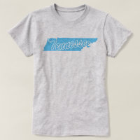 State Of Tennessee Shape T-shirt