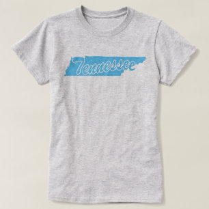 State Of Tennessee Shape T-shirt