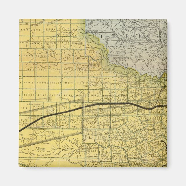 State of Texas 2 Magnet (Front)