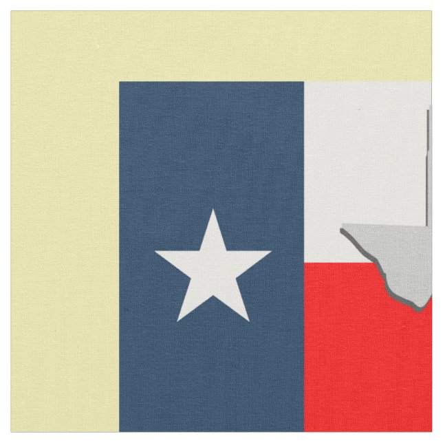 State of Texas Flag Fabric (Close Up)