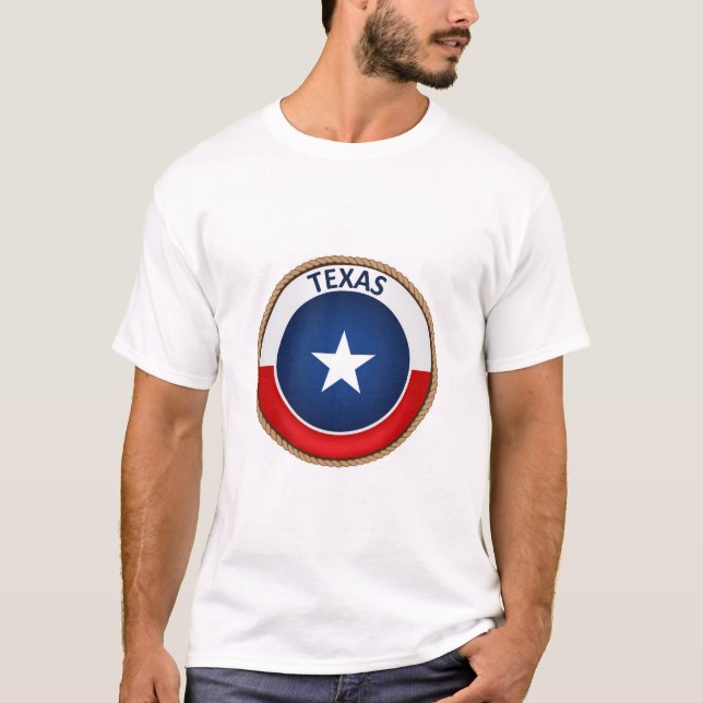 State of Texas Flag Seal T-Shirt (Front)