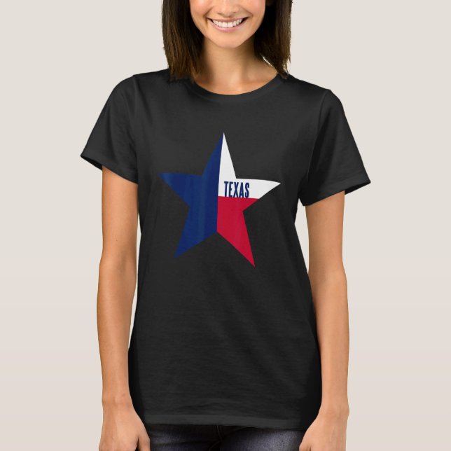 State Of Texas Flag T-Shirt (Front)