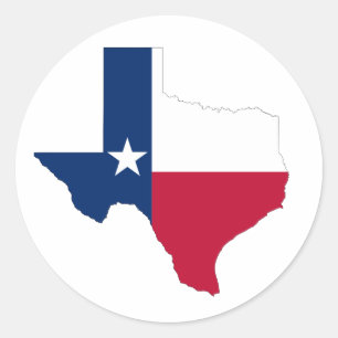 State of Texas Stickers