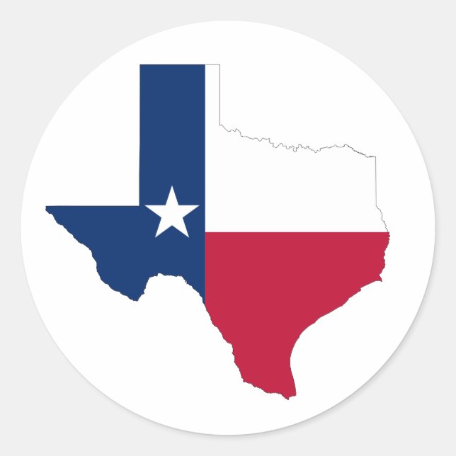 State of Texas Stickers  (Front)