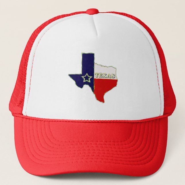 STATE OF TEXAS TRUCKER HAT (Front)