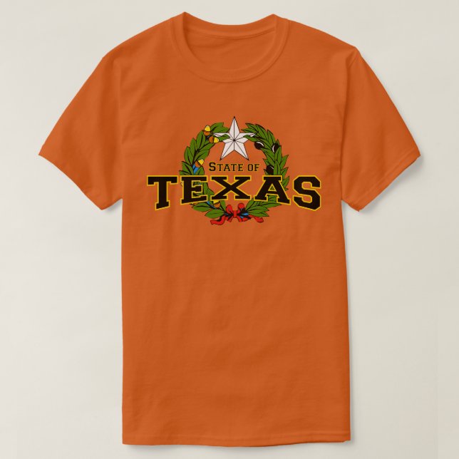 State of Texas USA T-Shirt (Design Front)