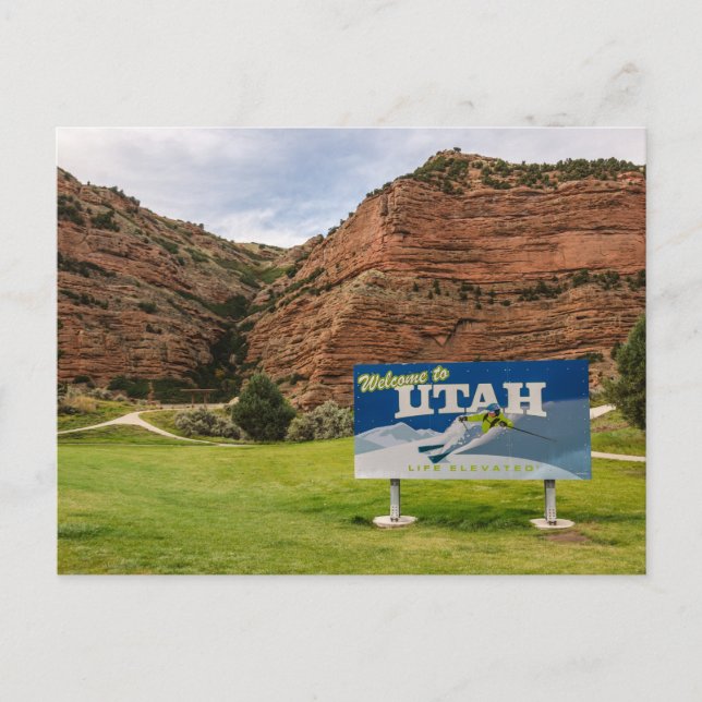State of Utah Postcard (Front)