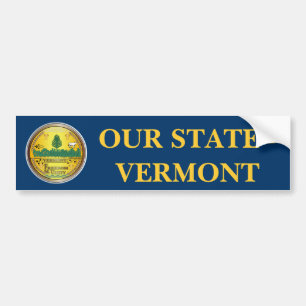 State of Vermont great seal Bumper Sticker