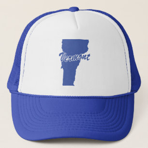 State Of Vermont Shape Trucker Hat