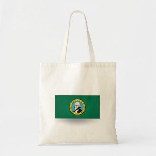 State of Washington Flag Tote Bag