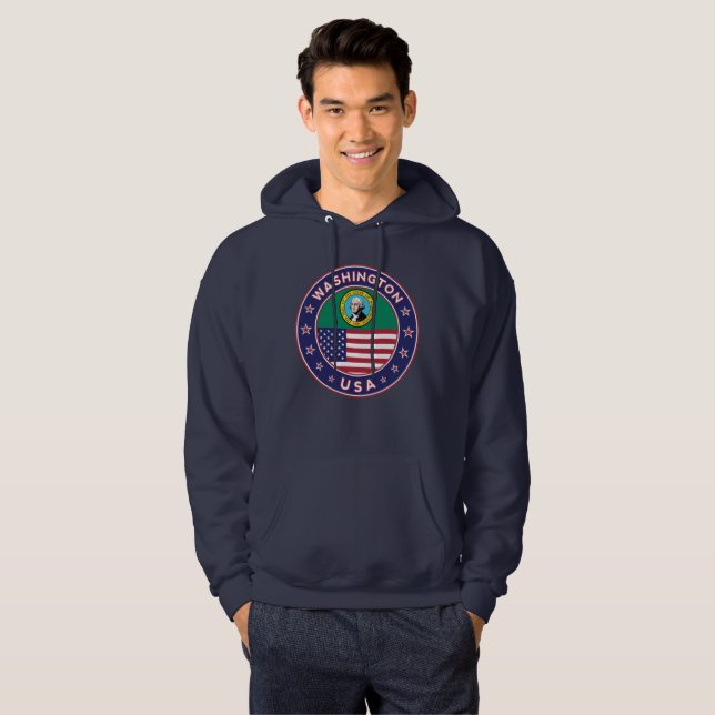 State of Washington Hoodie (Front Full)