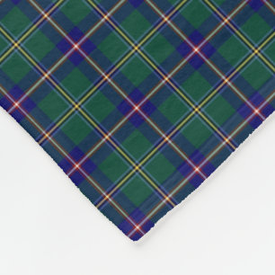 State of Washington Tartan Fleece Blanket