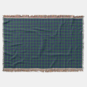 State of Washington Tartan Throw Blanket