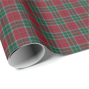 State of West Virginia Tartan Wrapping Paper
