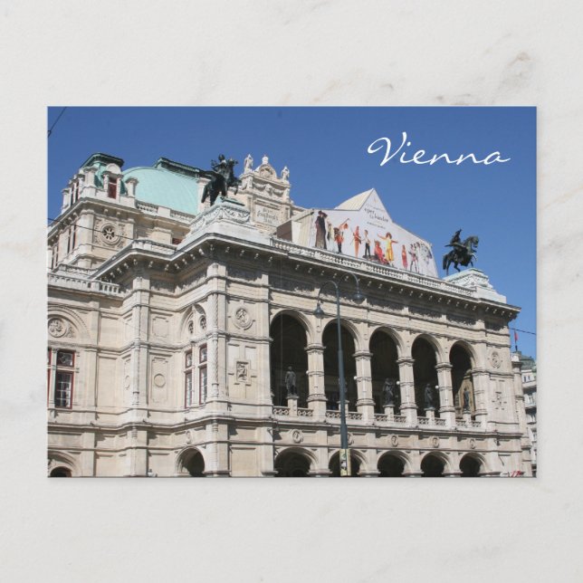 state opera wien postcard (Front)