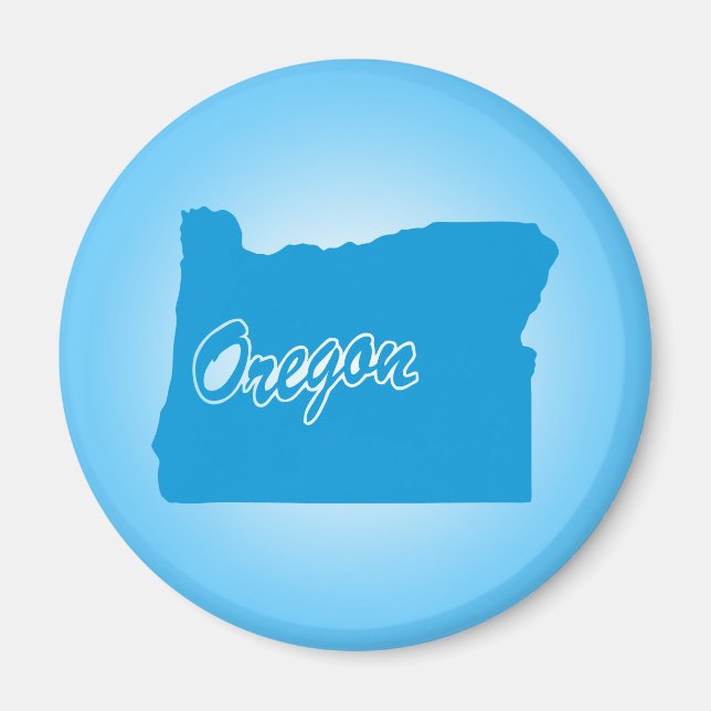 State Oregon Magnet (Front)