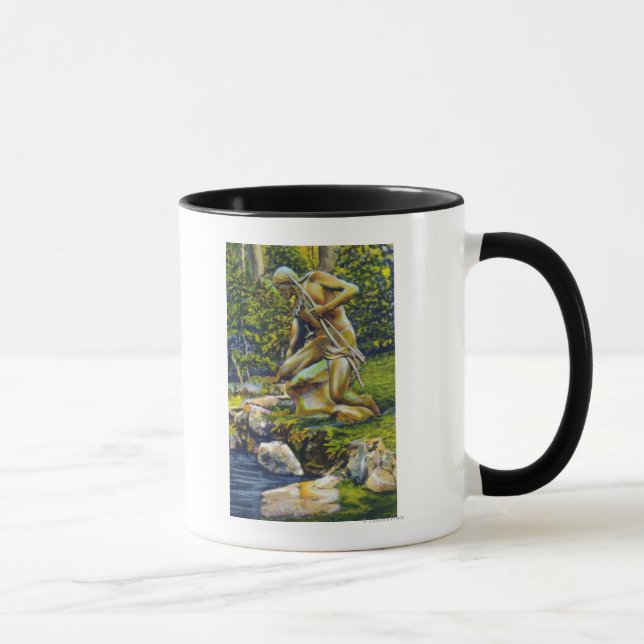 State Park Indian Statue Mug (Right)