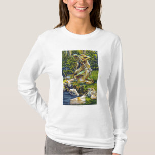 State Park Indian Statue T-Shirt
