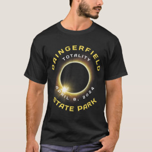 State Park Texas Solar Eclipse April 8 2024  T-Shirt
