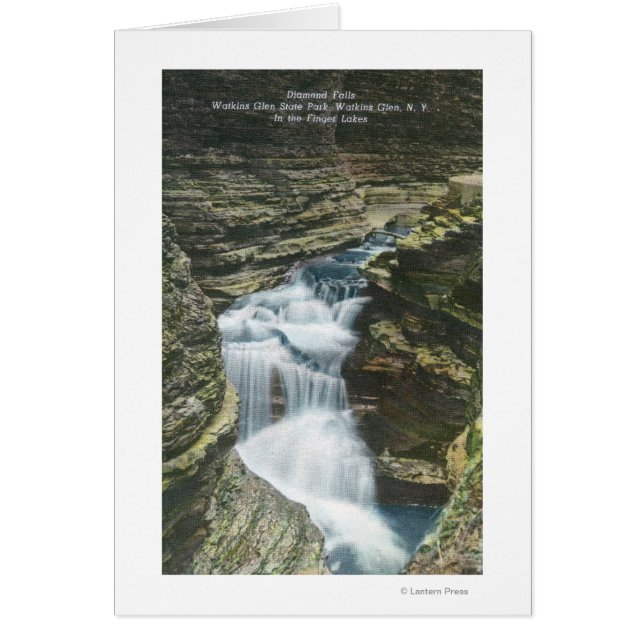 State Park View of Diamond Falls (Front)