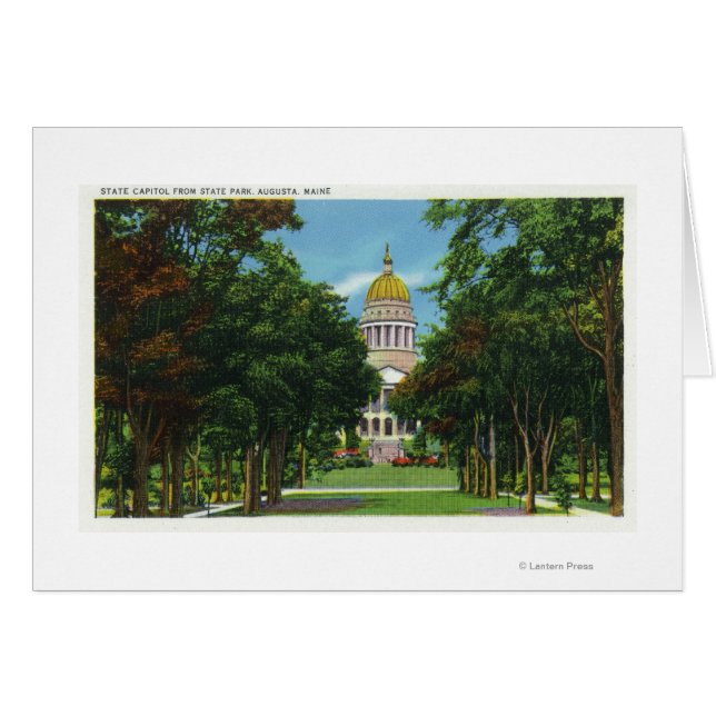 State Park View of the State Capitol Building (Front Horizontal)